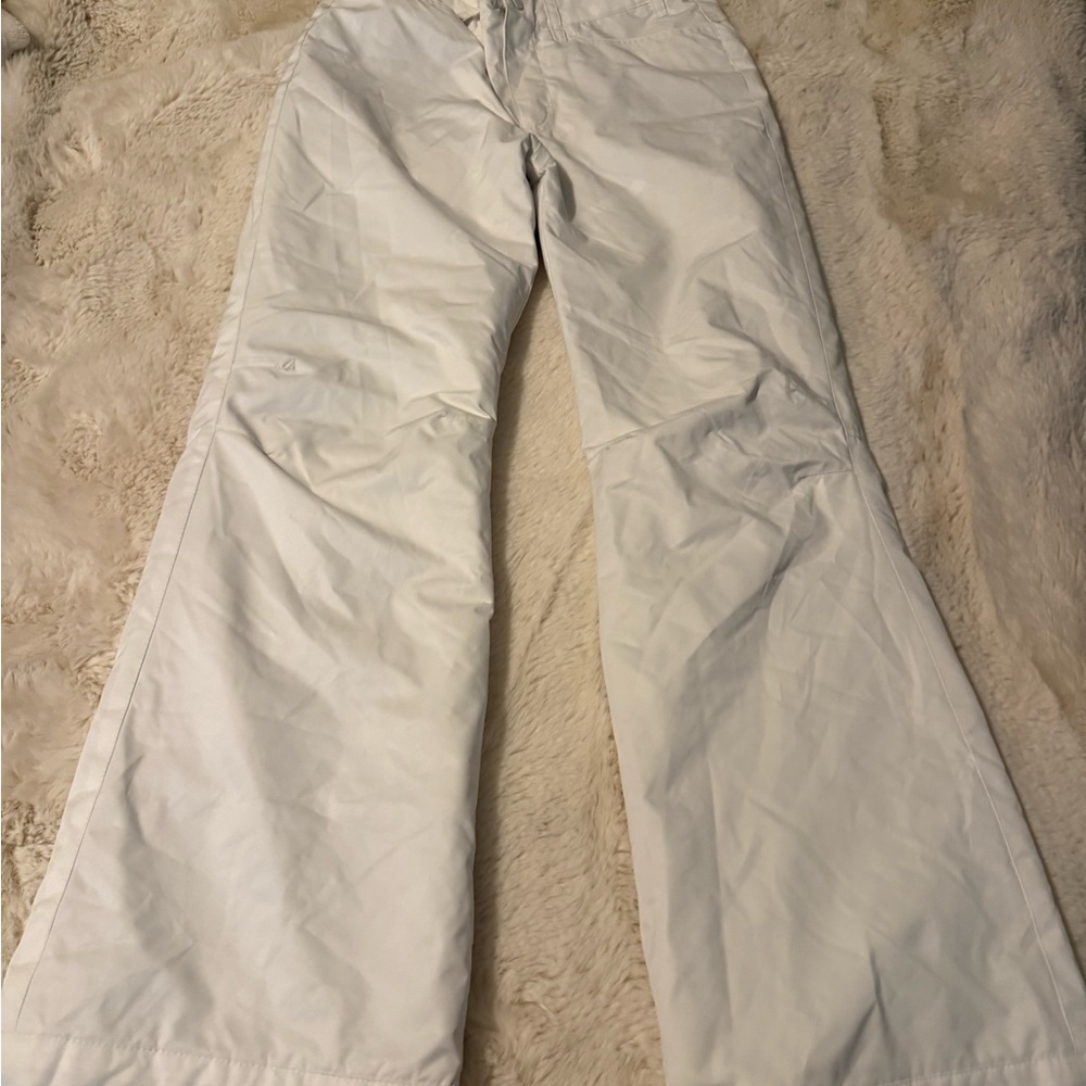 Roxy whiteWide-Leg Pants ski pants